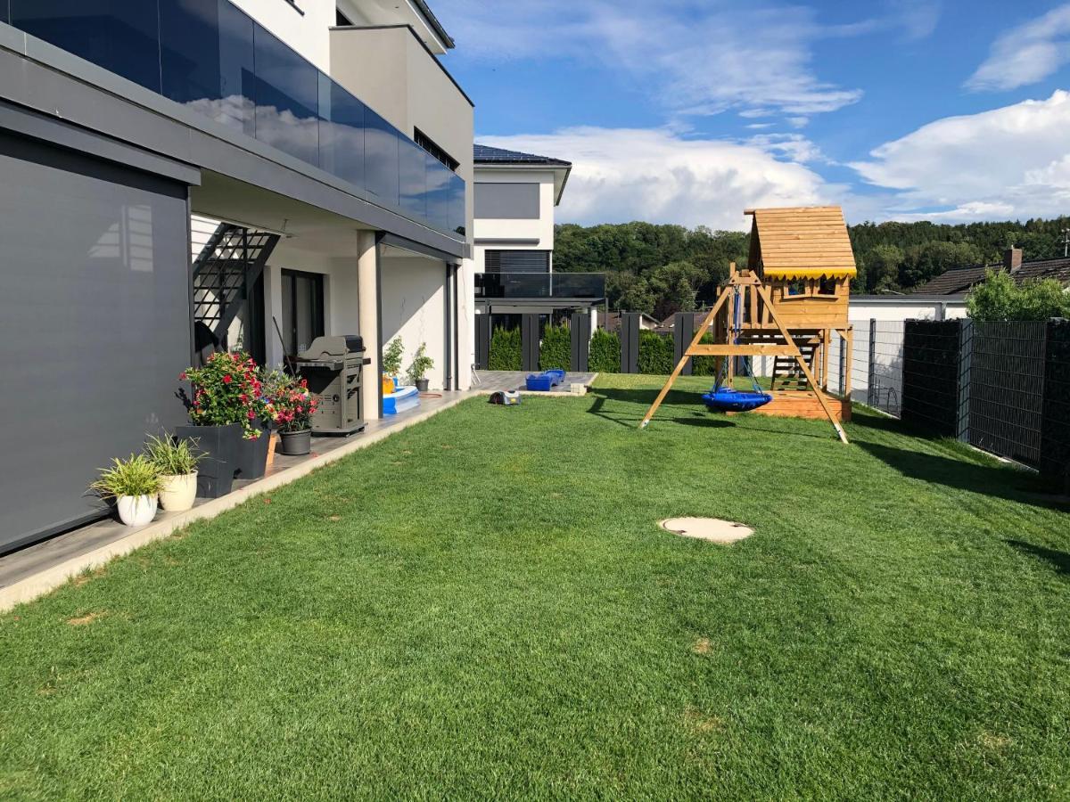 Moderne Ferienwohnung Mit Terrasse Und Garten Verwaltungsgemeinschaft Haldenwang 外观 照片