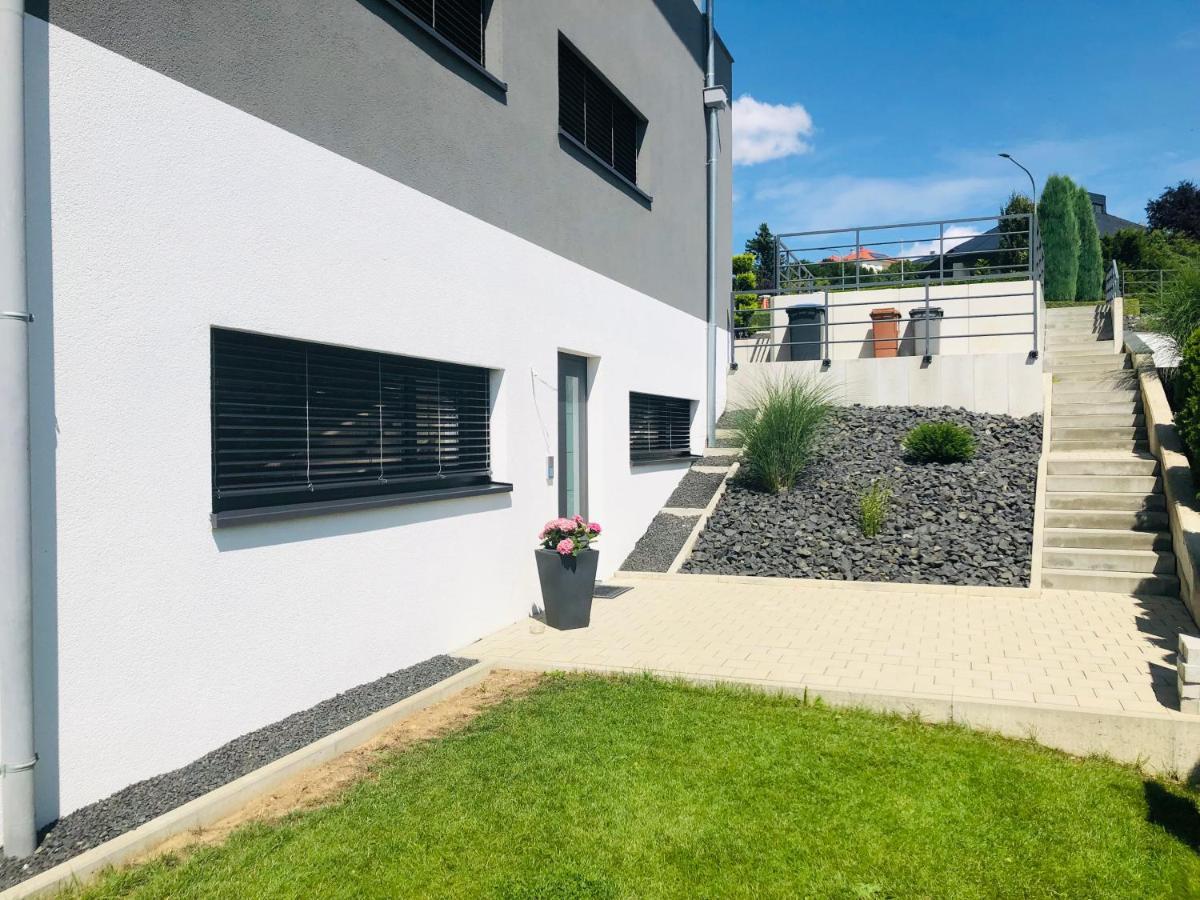 Moderne Ferienwohnung Mit Terrasse Und Garten Verwaltungsgemeinschaft Haldenwang 外观 照片