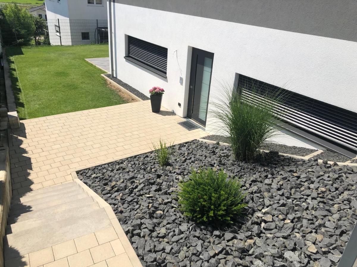 Moderne Ferienwohnung Mit Terrasse Und Garten Verwaltungsgemeinschaft Haldenwang 外观 照片