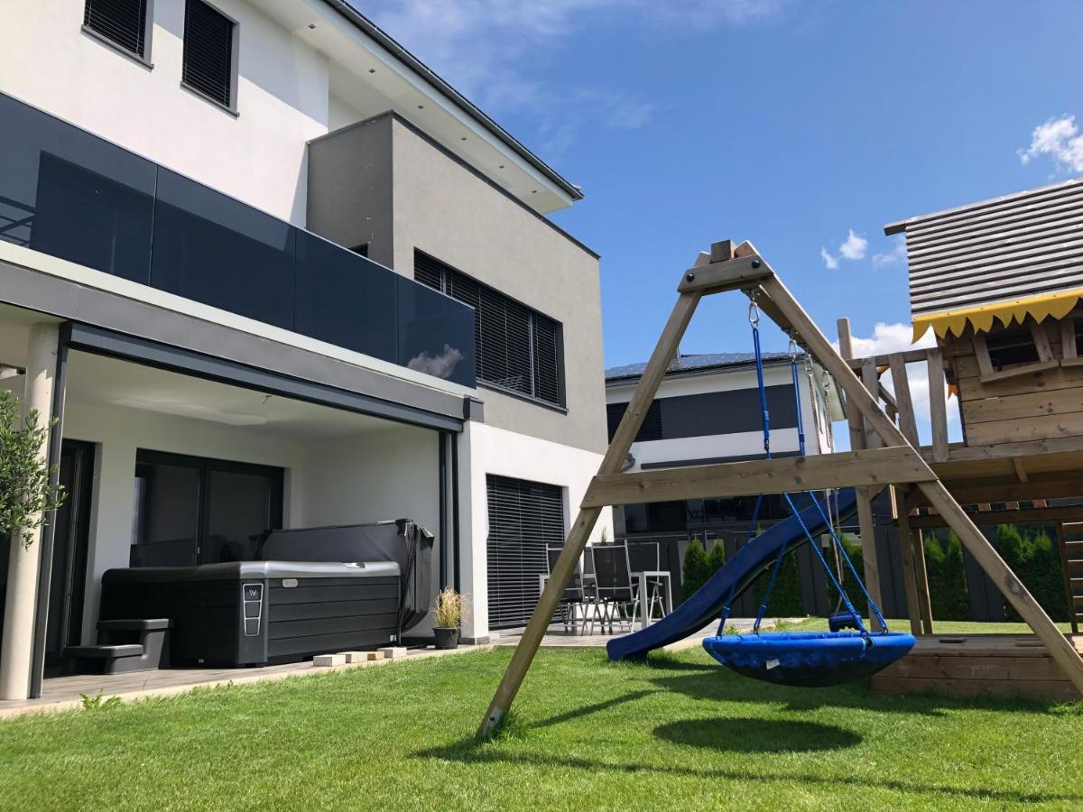 Moderne Ferienwohnung Mit Terrasse Und Garten Verwaltungsgemeinschaft Haldenwang 外观 照片