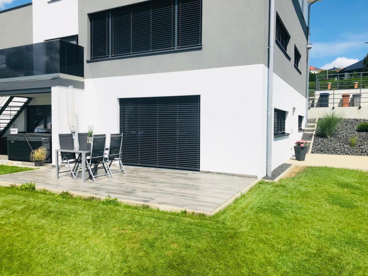 Moderne Ferienwohnung Mit Terrasse Und Garten Verwaltungsgemeinschaft Haldenwang 外观 照片